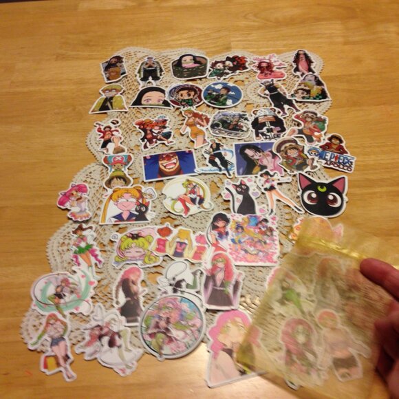 Large Anime stickers assortment gift bundle - Picture 1 of 5